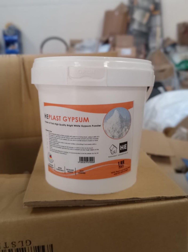 HASANAT ESSENTIALS Hasanat HEPLAST Plaster Of Paris Gypsum Powder - Image 3