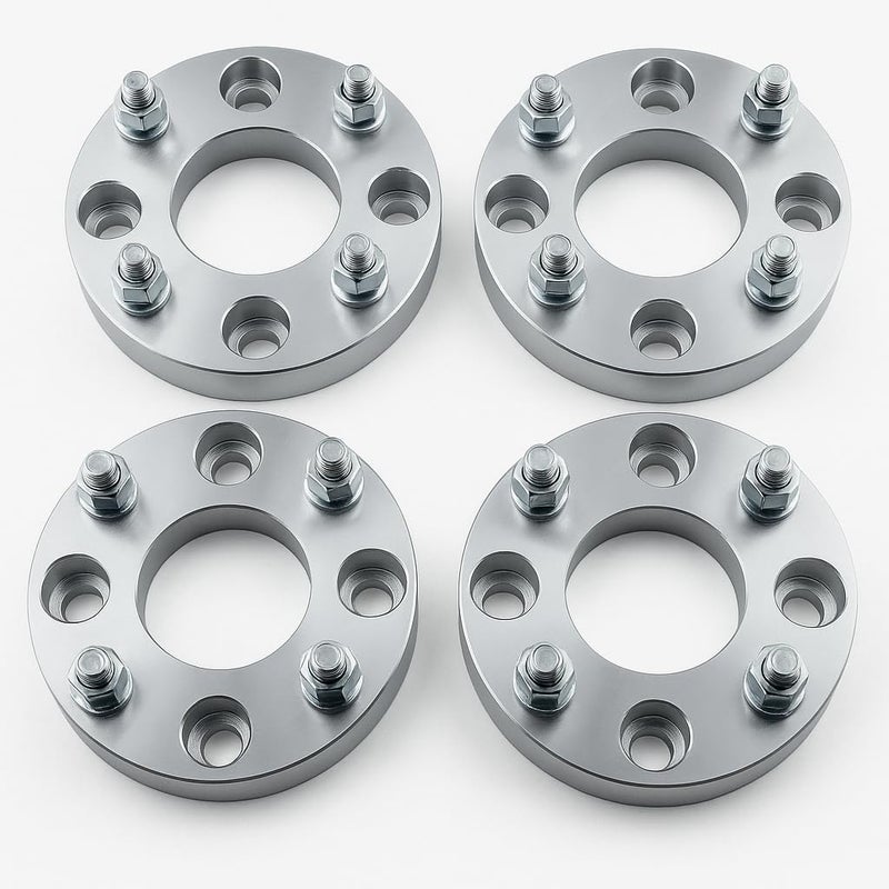 ezaccessory 2 ATV Wheel Adapters 4x156 to 4x110 for Polaris Hub to Install Rims Compatible with CanAM Kawasaki Prairie 125 Thick