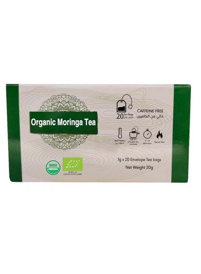 Zaadana Organic Moringa Tea 20 grams - Image 2