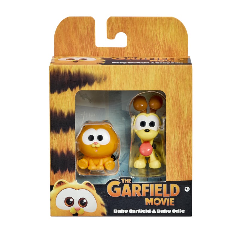 Animagic Figurine 2Pack Baby Garfield Baby Odie Collectible for The Fans Ages 3 - Image 2