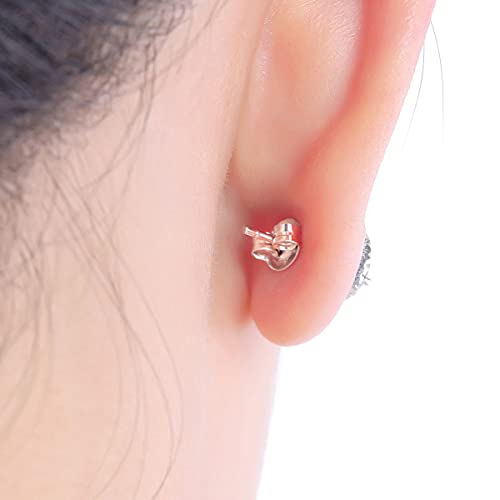 DELECOE 14K Gold Plated Earring Backs Replacements, 925 Sterling Silver Hypoallergenic Secure Gold Earring Backs Locking for Studs Earrings - Image 4