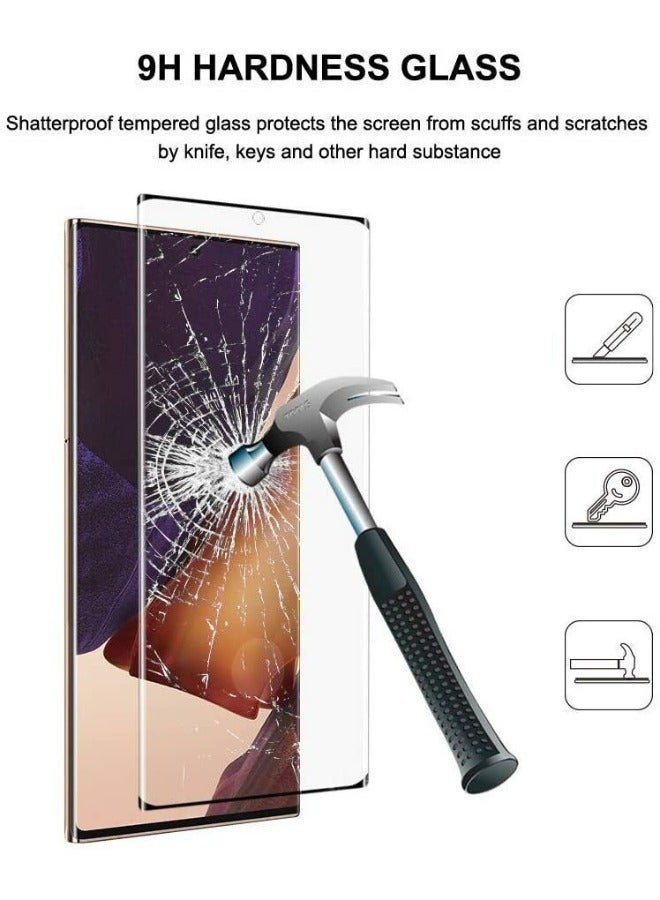 ليون واقي شاشة نانو 11D لسامسونج جالكسي اس 23 (Samsung Galaxy S23), بتصميم منحني حماية فائقة من الحافة الى الحافة مع الوضوح الفائق والحماية ضد السقوط والخدوش من Lion، شفاف - Image 3