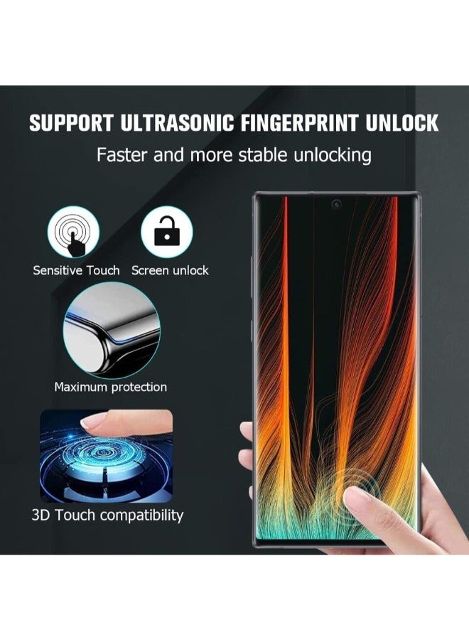 ليون واقي شاشة نانو 11D لسامسونج جالكسي اس 23 (Samsung Galaxy S23), بتصميم منحني حماية فائقة من الحافة الى الحافة مع الوضوح الفائق والحماية ضد السقوط والخدوش من Lion، شفاف - Image 5