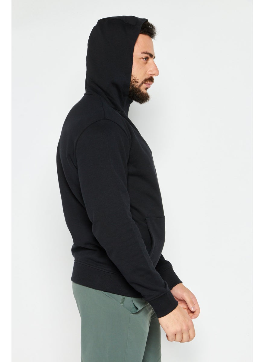 Men Relaxed Fit Long Sleeves Athletic Hoodie, Black - pzsku/Z38544CC47C1E67350224Z/45/_/1724350585/52e22e29-d6df-4d60-a72f-4e1b2441cb1f