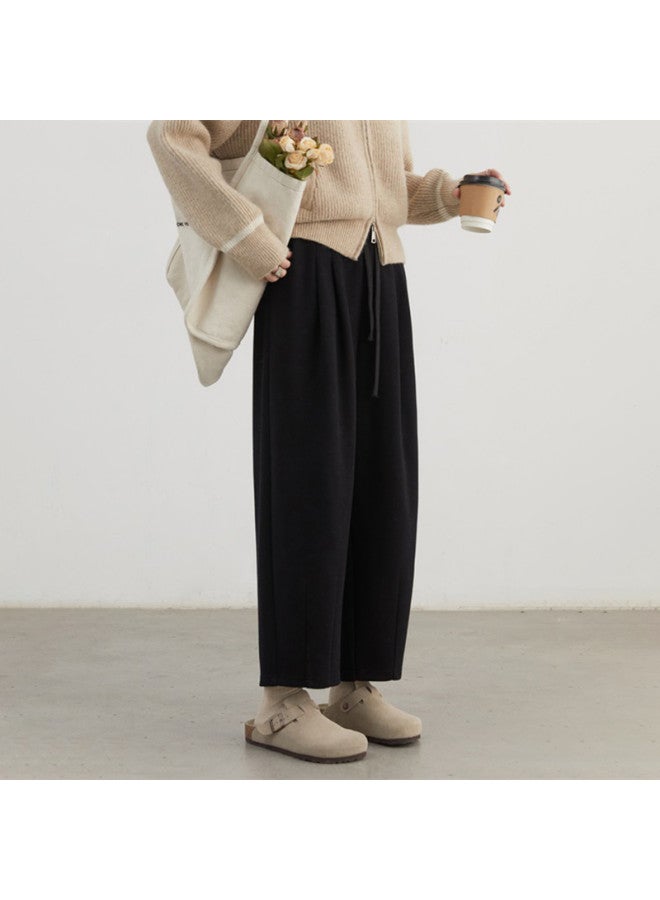 XINYANG Wool Pants Women 2025 Autumn Winter Versatile Casual Harem Pants Straight Leg Pants Long Pants - Image 2