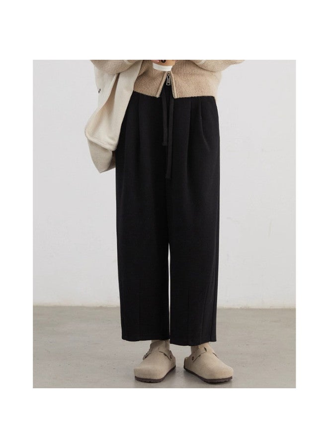 XINYANG Wool Pants Women 2025 Autumn Winter Versatile Casual Harem Pants Straight Leg Pants Long Pants - Image 3