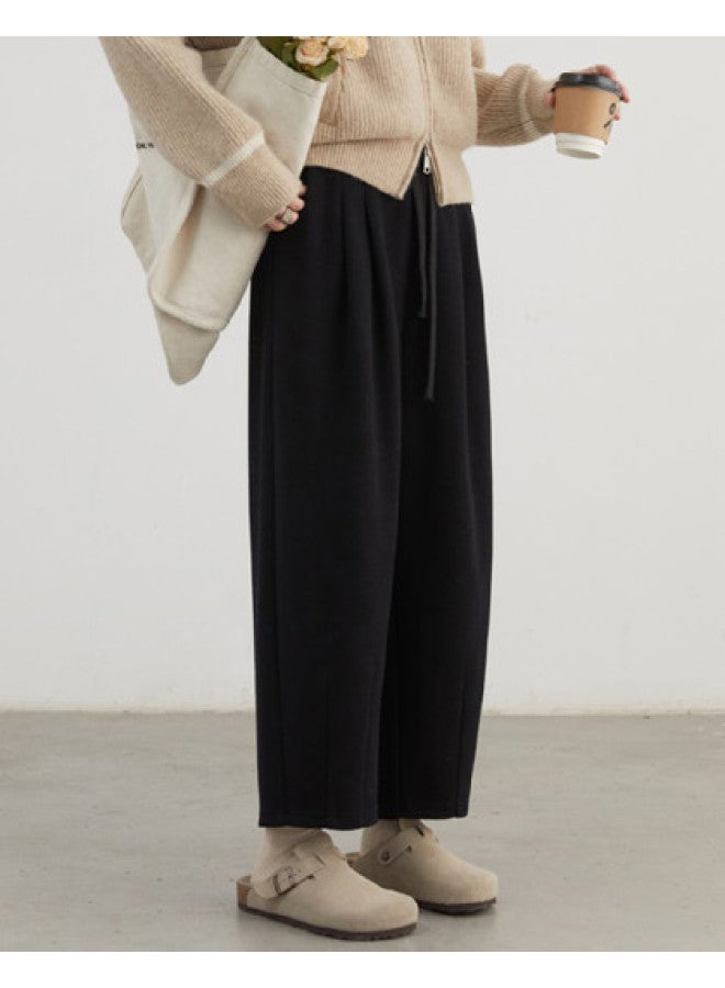 XINYANG Wool Pants Women 2025 Autumn Winter Versatile Casual Harem Pants Straight Leg Pants Long Pants - Image 1
