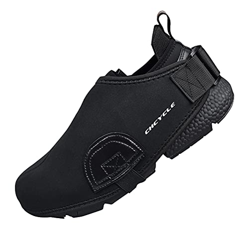 ELCYCO Motorcycle Gear Shift Pads, Motorbike Boots Accessories Windproof Protective Riding Warm Shoe Cover (Black) - Image 2