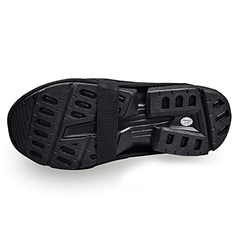 ELCYCO Motorcycle Gear Shift Pads, Motorbike Boots Accessories Windproof Protective Riding Warm Shoe Cover (Black) - Image 4