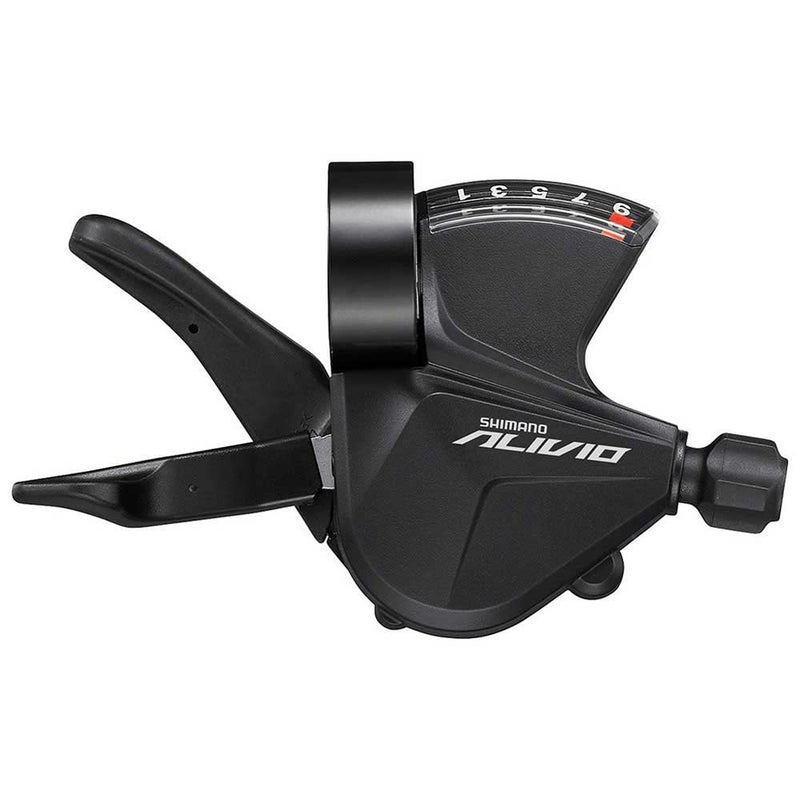 Shimano Alivio SL-M3100 Alivio Shift Lever, 9-Speed, Band on, Right Hand,Black - Image 1