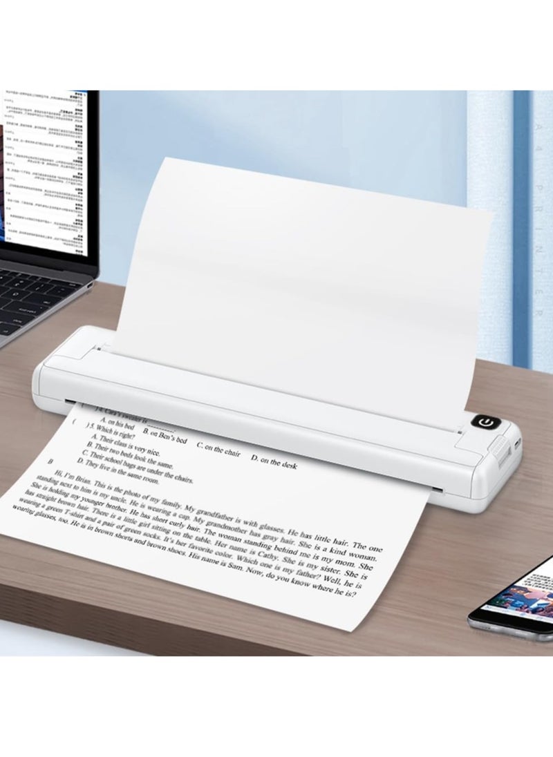 Kidle A4 Home Mini Thermal Printer with WiFi  Portable Inkless Printing Solution for Students & Office Workers  - Image 1