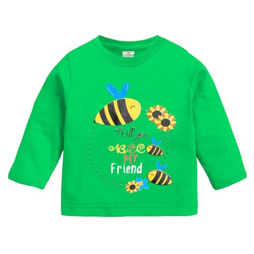 Kuchipoo Baby Boy's & Baby Girls Cotton Blend Regular Fit T-Shirt - Combo of 5 (Kuc-Tshrt-113-18-24 Months, Multicolored) - Image 4
