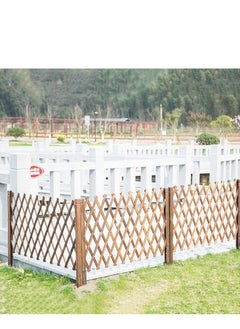 Generic 𝐅𝐅𝐃 Telescopic Wooden Fence Trellis – Expandable Decorative Garden Railing, Solid Pine Wood, Climbing Plant Support, Indoor/Outdoor Privacy Screen, Pet Barrier  - Image 5