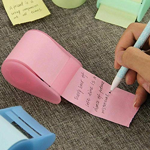 iDream Sticky Note Portable Memo Pad with Stand – Compact, Convenient, Multi-Functional Design for Quick Notes, Durable Build, Perfect for Office, Home or Study Desk (Pink) - Image 5