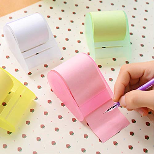 iDream Sticky Note Portable Memo Pad with Stand – Compact, Convenient, Multi-Functional Design for Quick Notes, Durable Build, Perfect for Office, Home or Study Desk (Pink) - Image 3