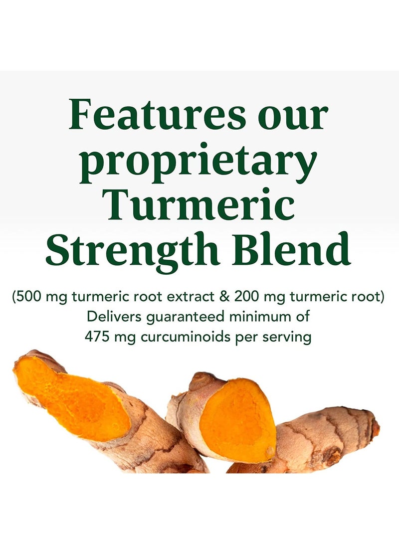 MegaFood مكمل الكركمين والكركمين القوي للغاية للجسم بالكامل لدعم الاستجابة الصحية للالتهابات - 120 قرصًا - Image 3