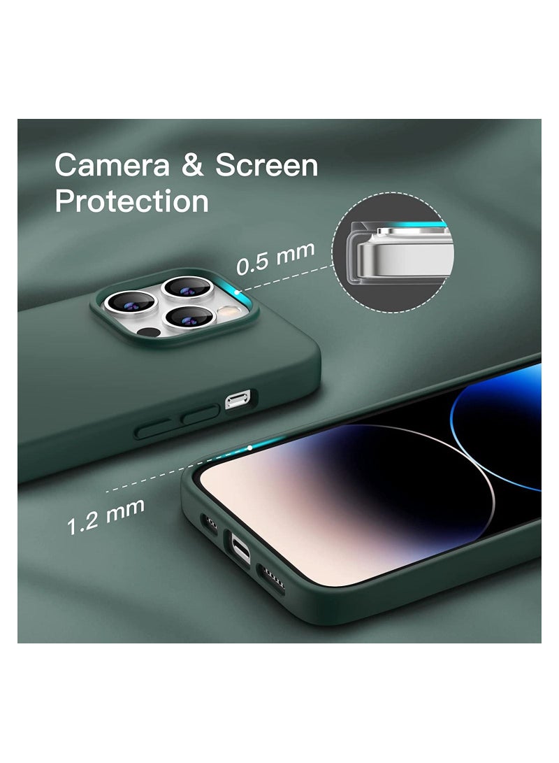 Silicone Case for iPhone 14 Pro Max 6.7-inch, Silky-Soft Touch Full-Body Protective Phone Case - Image 2