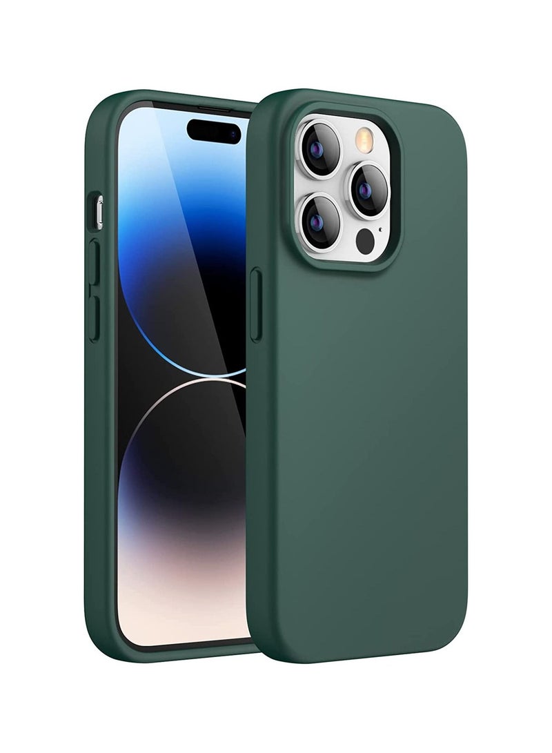 Silicone Case for iPhone 14 Pro Max 6.7-inch, Silky-Soft Touch Full-Body Protective Phone Case - Image 1