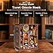 VORATHIS Book Nook Kit DIY Miniature Dollhouse with LED Lights for Adults Teens Fantasy TarotThemed 3D Wooden Bookshelf Decor for Craft Lovers - Image 4