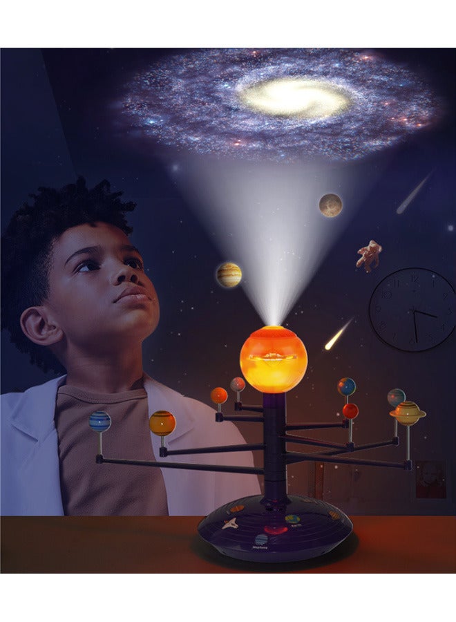 Solar System for Kids - 8 Planets for Kids Solar System Model with Projector, Talking Space Toys for 3 4 5 6 7 8 Year Old Boys and Girls Gift - Image 2