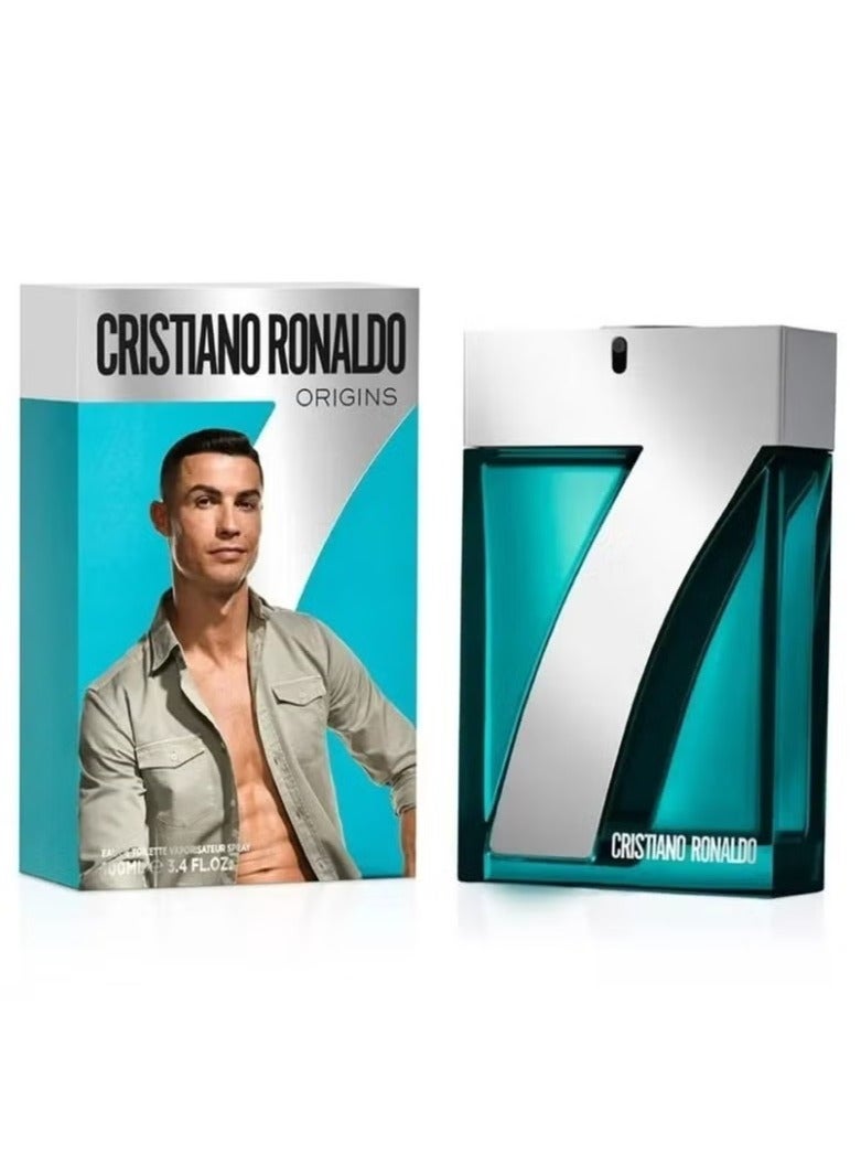 Cristiano Ronaldo CR7 Origins Eau De Toilette 100ml - Image 1