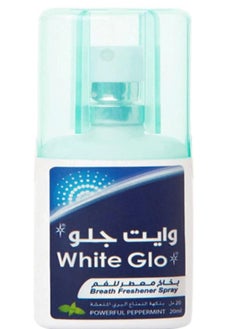 White Glo Mouth freshener spray with a refreshing mint flavor 20 ml 