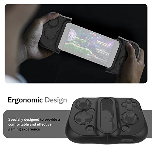 TUDIA Easy Snap On Hard Case Compatible with Razer Kishi V1 Gaming Controller, Snug Fit Protective Tough Case Anti-Scratch Extra Grip Cover [CASE ONLY] - Blue - Image 5