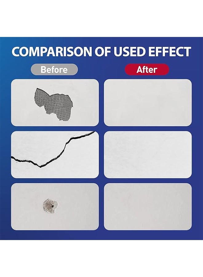 Jakehoe Drywall Repair Kit, Wall Mending Agent, Wall Spackle with Scraper, Wall Surface Hole Fill Quick and Easy Solution - Image 4