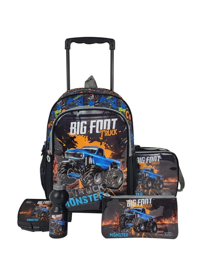 Off Road Trolley Bag with Accessory Grey/Black 40cm