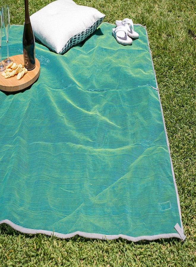 CGEAR Original Sand-Free Outdoor Rug Camping Mat - Water-Resistant & Anti-Fade Material - Military-Grade - Reversible Design - Area Rug for Beach, RV, & Picnics - Travel Bag - Image 3