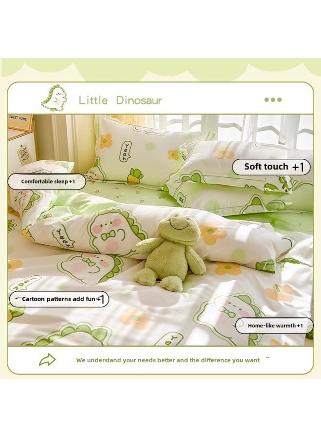 Hotel Travel Disposable Bed Sheet Quilt Cover Pillowcase Quilt Cover Four-piece Portable Dirty-isolated Thickened Travel Bedding-Color:Disposable Single Sleeping Bag - Image 5