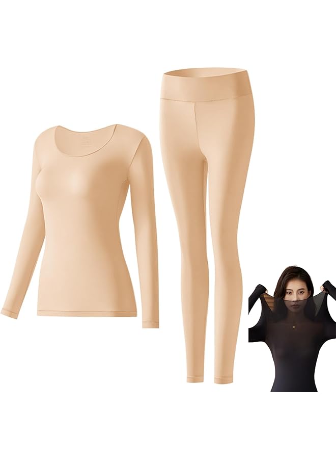 Walmart Thermal Underwear Women's Plus Size Thermal Underwear Set