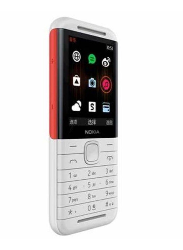 نوكيا 5310 - ثنائي الشريحة - أبيض - 8 ميجا رام - 16 ميجا جي إس إم - Image 3