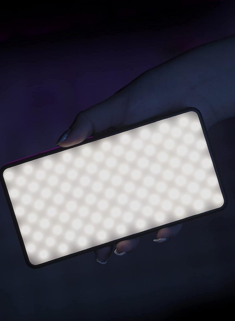 Ulanzi ULANZI VL200 Bi Color LED Video Light Portable Camera Light W/ 200 LED Beads CRI 95plus  2500 9000K Dimmable Panel Lamp W LCD 5000mAh Rechargeable DSLR Light For Vlogging Photography Video Conference  - Image 3