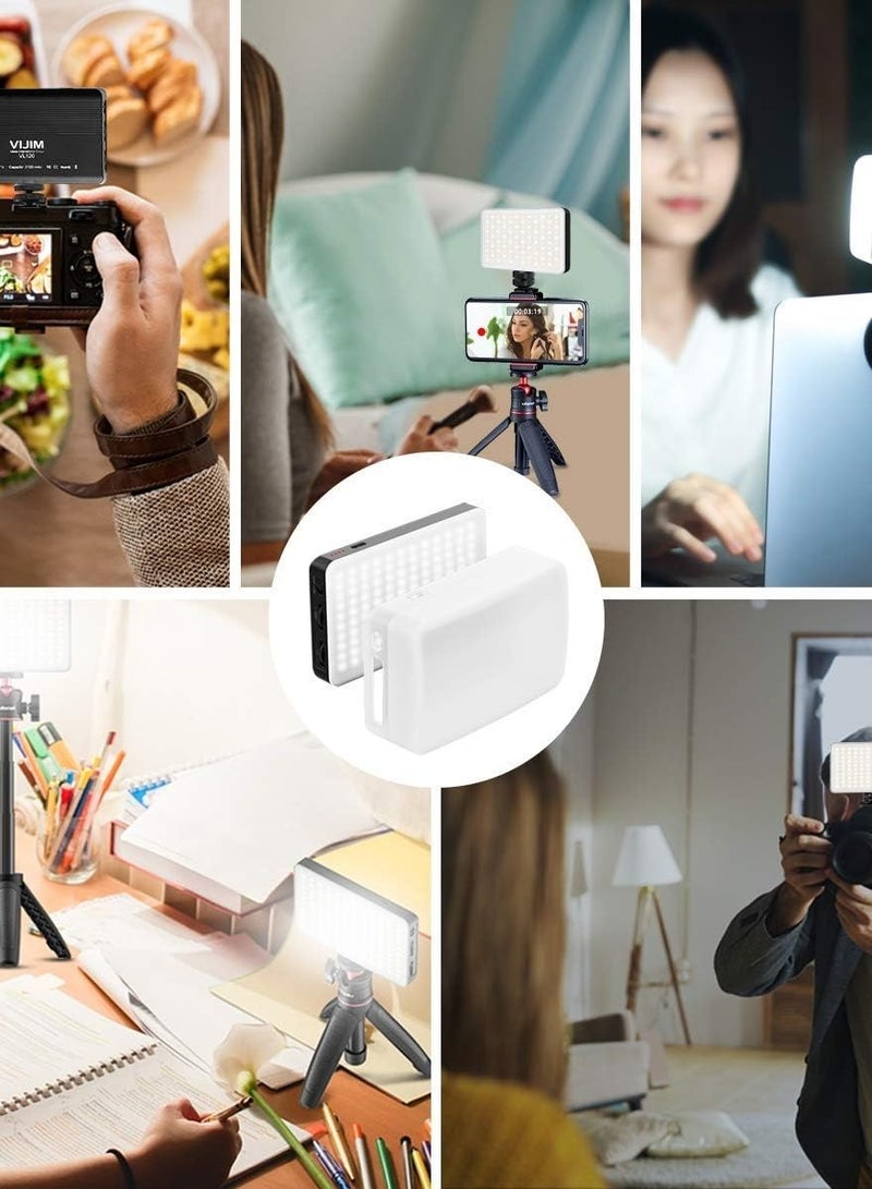 Ulanzi ULANZI VL200 Bi Color LED Video Light Portable Camera Light W/ 200 LED Beads CRI 95plus  2500 9000K Dimmable Panel Lamp W LCD 5000mAh Rechargeable DSLR Light For Vlogging Photography Video Conference  - Image 5