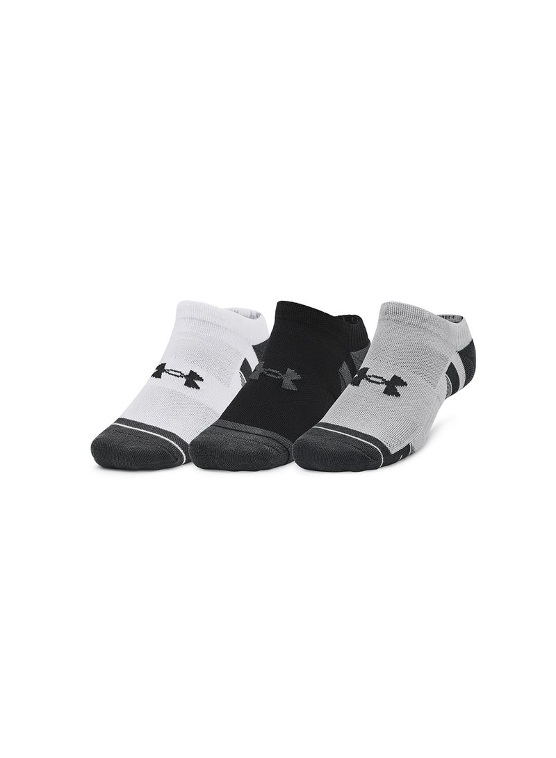 UNDER ARMOUR 3 Pack Performance Tech No-Show Socks - Image 1