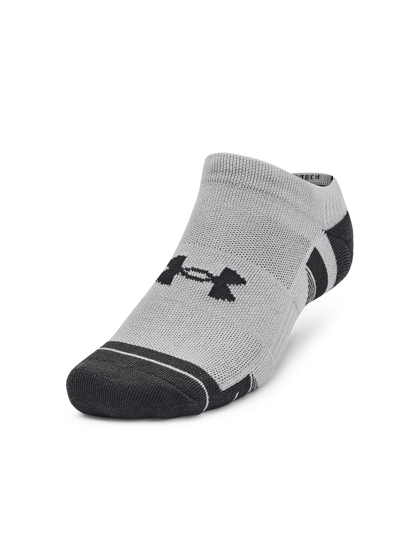 UNDER ARMOUR 3 Pack Performance Tech No-Show Socks - Image 2