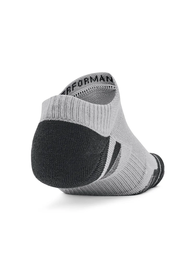 UNDER ARMOUR 3 Pack Performance Tech No-Show Socks