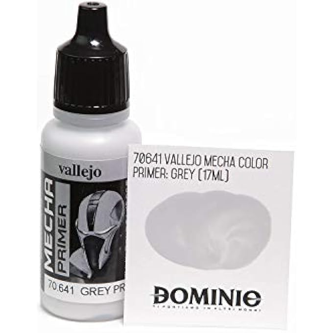 Vallejo 17 مل "AV MECHA COLOR" لون أكريليك بالرش - برايمر رمادي - Image 2