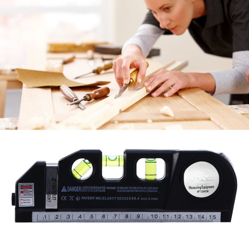 Laser Tape Measure Ruler Multifunctional Infrared High Accuracy Portable Laser Leveler for Curtain - Image 5