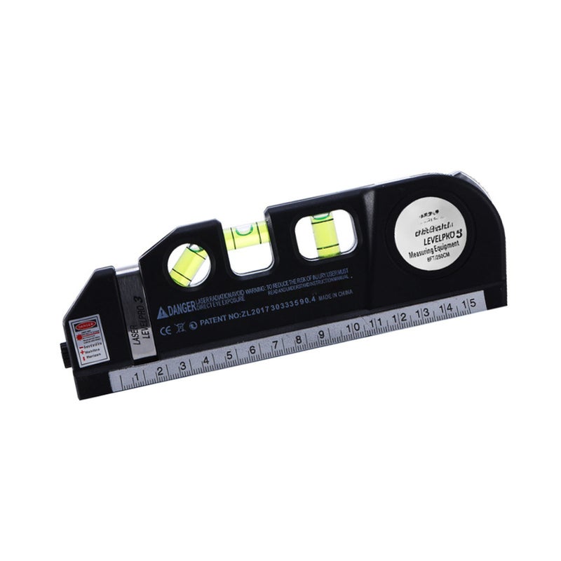 Laser Tape Measure Ruler Multifunctional Infrared High Accuracy Portable Laser Leveler for Curtain - Image 1