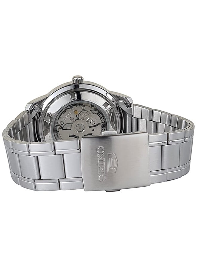 Seiko Men's Analog Round Shape Stainless Steel Automatic Wrist Watch SNKM87K1 - 44 mm - Image 3