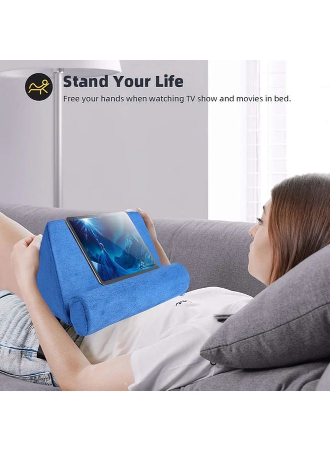 Black Universal Tablet Holder G Shape Pillow Stand for Bed Reading Watching - Image 4