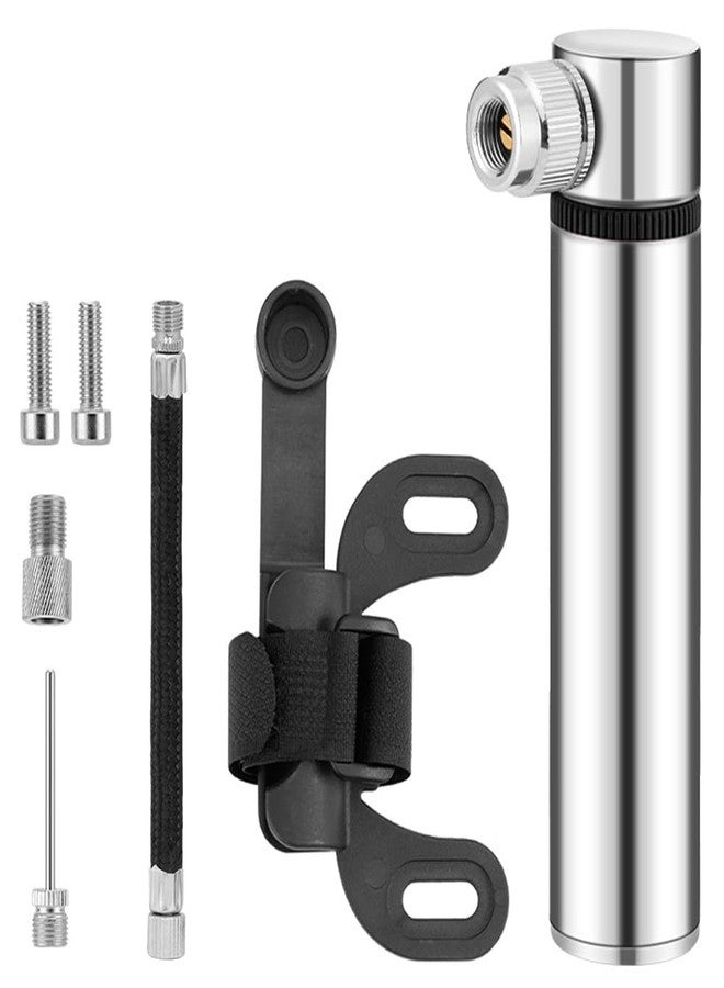 Kardne Portable Mini Bicycle Pump, Aluminium Bicycle Air Pump, Easy Inflatable, Ball Basketball Pump, 120 PSI High Pressure Air Pump, Road Pump for Road Bike, Mountain Bikes and Balls - Image 3