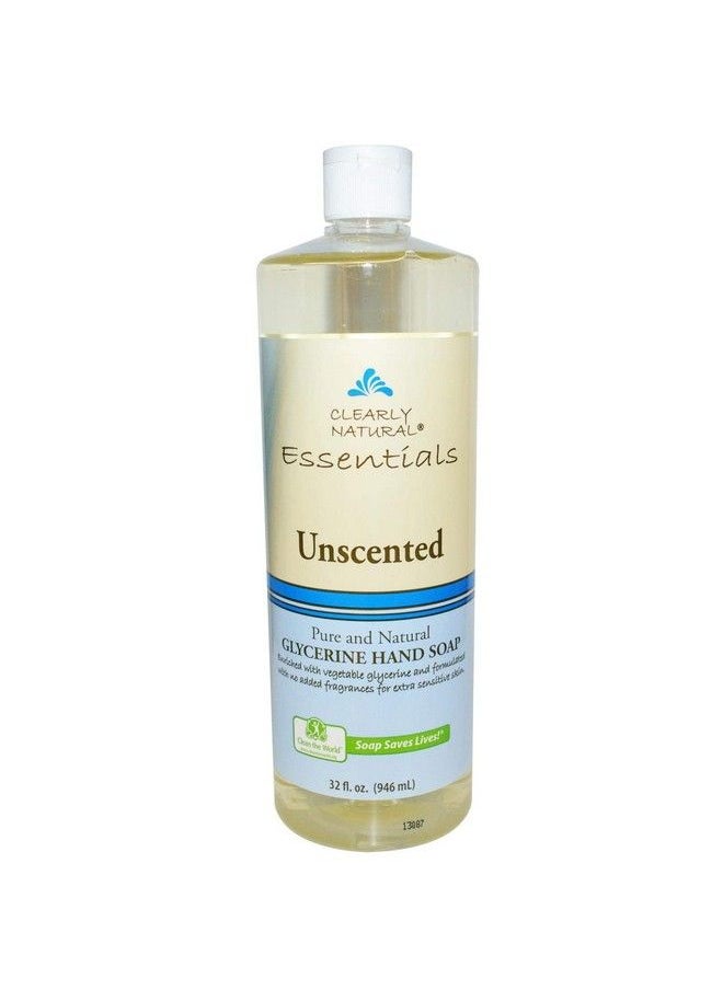 Clearly Natural Hand Soap Liquid Unscented Refill 32 Oz  - Image 1