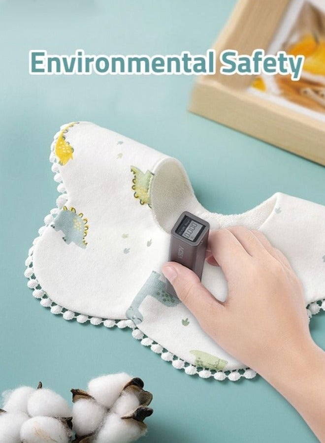 6 قطع من مريلة الأطفال بتصميم بتلة قابلة للدوران 360 درجة مريحة للتغذية والأكل وسيلان اللعاب من 0 إلى 2 سنة للأولاد والبنات - Image 5