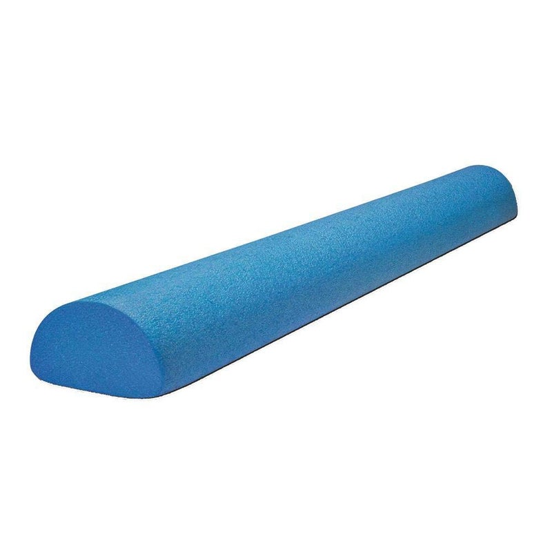 Body Solid Body-Solid Tools Half Foam Roller - Ideal for Physical Therapy, Exercise and Balance Training, 1/2 Foam Roller Half Round Design, 36 Inch Length, Blue - Image 5