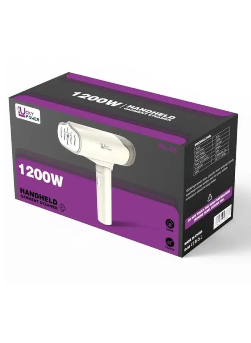   لكي بور جهاز كي الملابس بالبخارمحمول باليد مريح وسريع صغير الحجم وخفيف الوزن بقدرة 1200 واط مناسب للسفر - Image 3