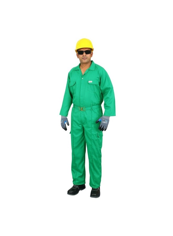 Vaultex 1GV 190GSM Twill Coverall, Green, 2XL - Image 1