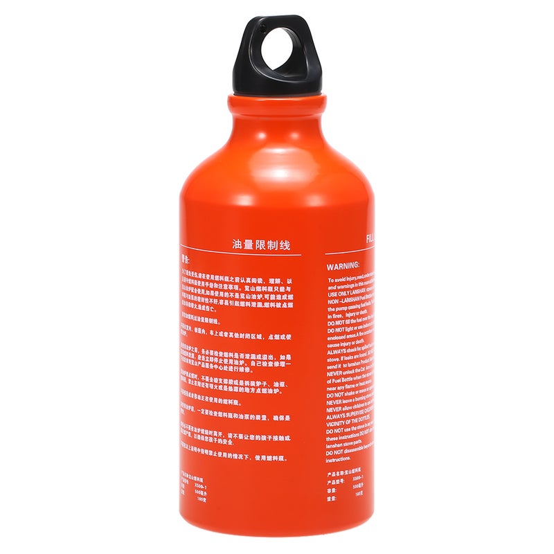 500ml Gasoline Fuel Bottle Petrol Kerosene Alcohol Liquid Gas Tank Fuel Storage Bottle for Outdoor Camping Multi Fuel Oil Stove - Image 3